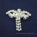 Venda Por Atacado moda nova design simples contratado broche barato rhinestone